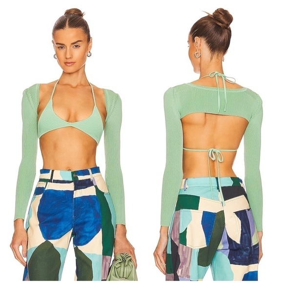 SER.O.YA Dahlia Set In Green - Picture 1 of 3